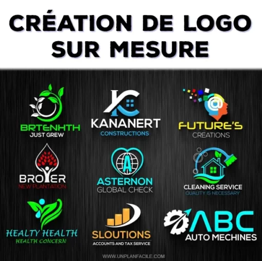 création logo pas chère professionnel rapide design unique