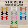 Lot Stickers Under Armour Thermocollant